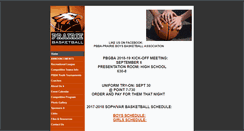 Desktop Screenshot of prairiebasketball.com